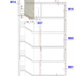 casa clima (aggiornamento2) - Section - Sezione scala 4 - sup- disperdenti
