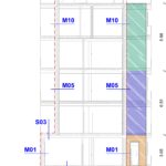 casa clima (aggiornamento2) - Section - Sezione terrazzo 1 - sup- disperdenti nette